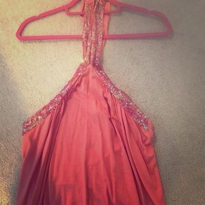 Sparkly halter top by Arden B